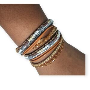 Women's Pretty Bracelet Wrap Bracelet Tan